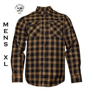 DIXXON FLANNEL x THE OFFSPRING Collab - SMASH Flannel Shirt - Men's XL
